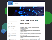Tablet Screenshot of capitalstoneholdings.com